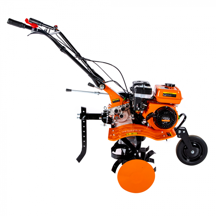 *OFERTA PROMO* Motocultor Detoolz 8CP 212CC, benzina, 4T, 3 viteze, pornire manuala, fara roti [8]