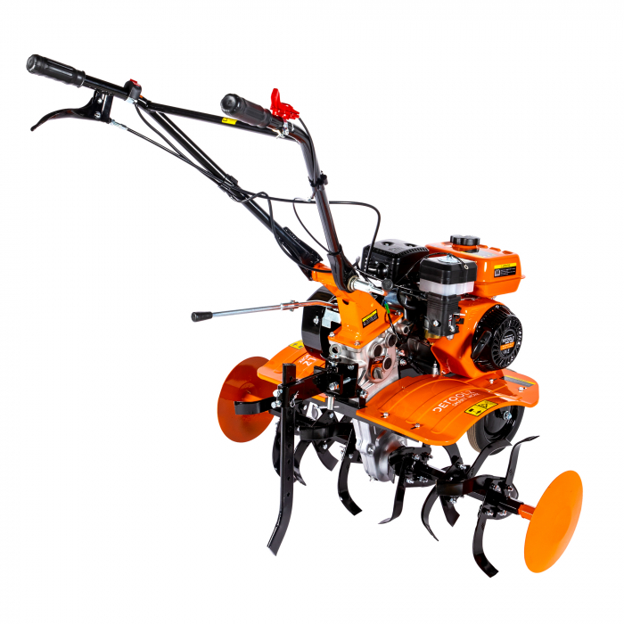 *OFERTA PROMO* Motocultor Detoolz 8CP 212CC, benzina, 4T, 3 viteze, pornire manuala, fara roti [16]