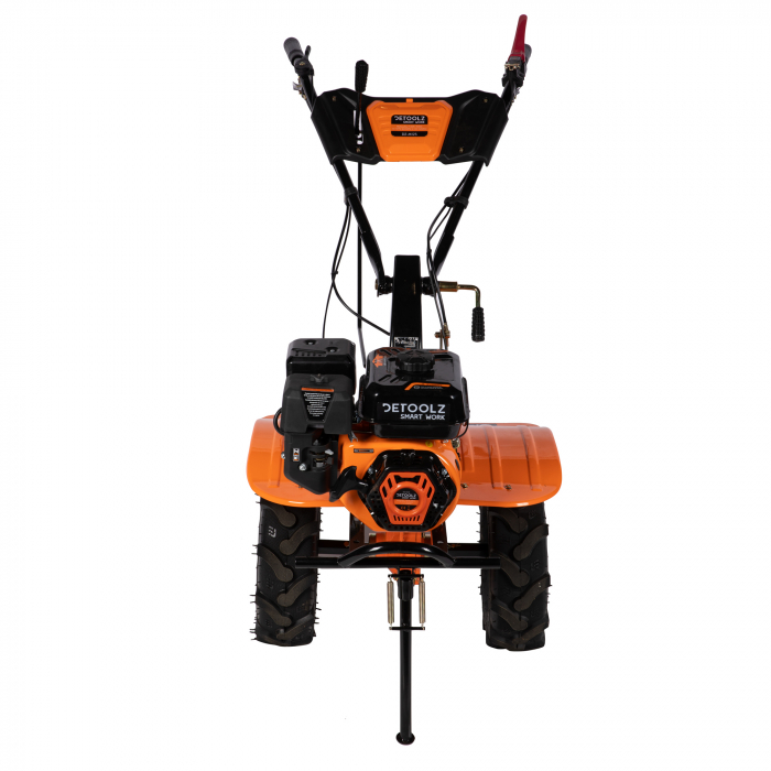*Super Pret* Motocultor Detoolz DZ-M125, motor 4T, putere 7.5 Cp, adancime de lucru 34 cm, latime de lucru 83 cm, rarita ajustabila, roti metalice 3.5‐6 [6]