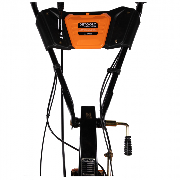 *Super Pret* Motocultor Detoolz DZ-M125, motor 4T, putere 7.5 Cp, adancime de lucru 34 cm, latime de lucru 83 cm, rarita ajustabila, roti metalice 3.5‐6 [9]
