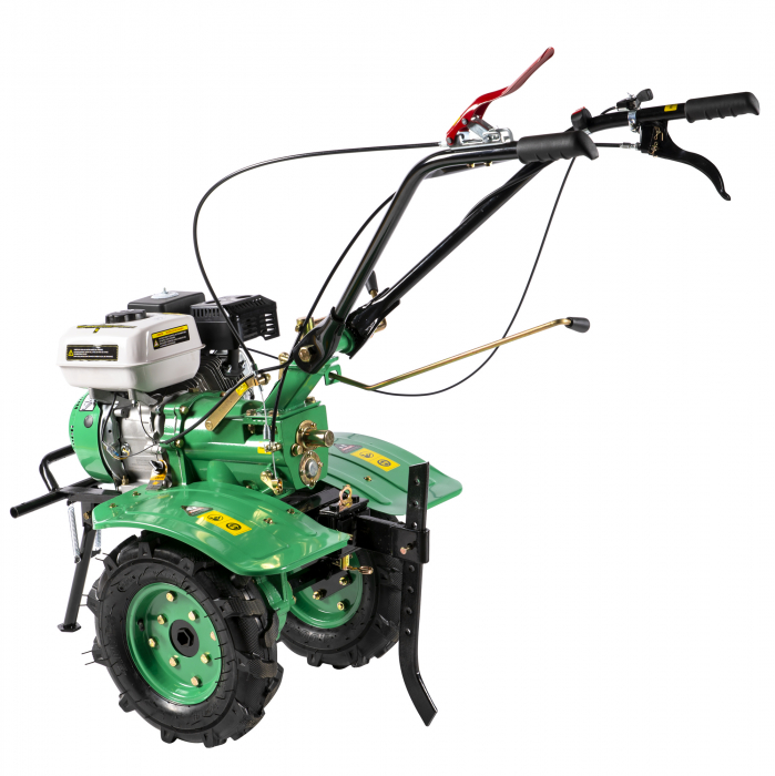 Motocultor Micul Fermier GF-2295, 7.5 Cp, 212 CC, grup freze, roti, manicoti grup freze & manicoti roti [2]