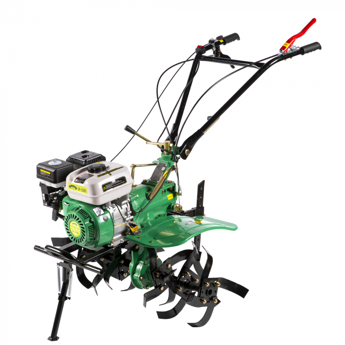 Motocultor Micul Fermier GF-2295, 7.5 Cp, 212 CC, grup freze, roti, manicoti grup freze & manicoti roti [5]