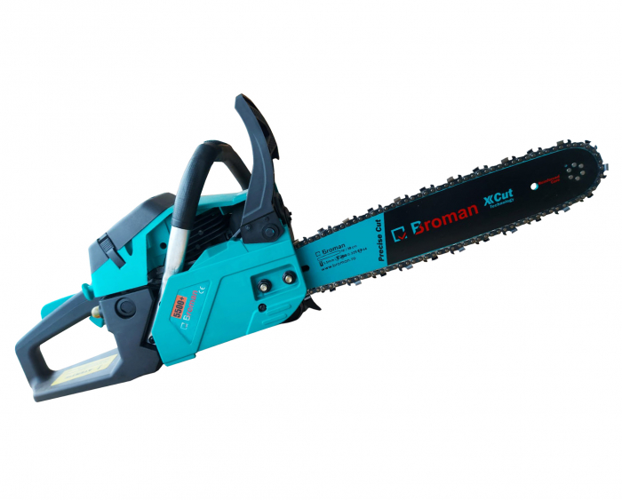 Motofierastrau Broman 5500+, 7.4 Cp, 5500 W, lama 16" [2]