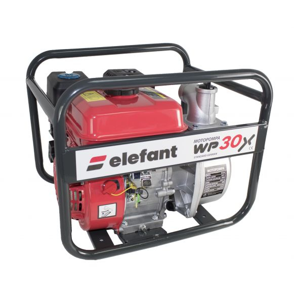 Motopompa pe benzina 4 timpi, Elefant WP30X, 6.5 CP, 2'', 30000 l/h, 28 m [2]