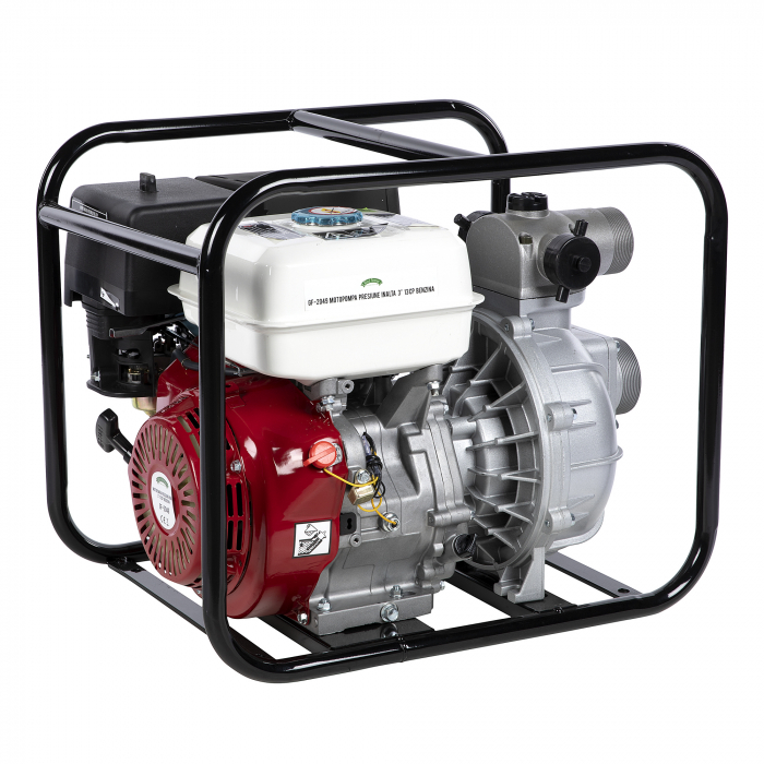 Motopompa pe benzina cu presiune inalta, 4 timpi, Micul Fermier, 13HP, 3", 45 mc/h, 80 m [4]