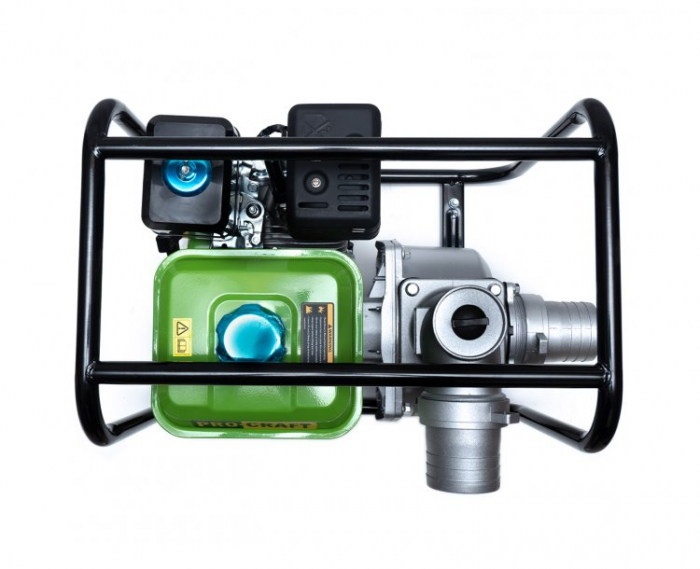Motopompa pe benzina 4 timpi, PROCRAFT WP60, 5.5 CP, 2", 30 mc/h, 28m [5]