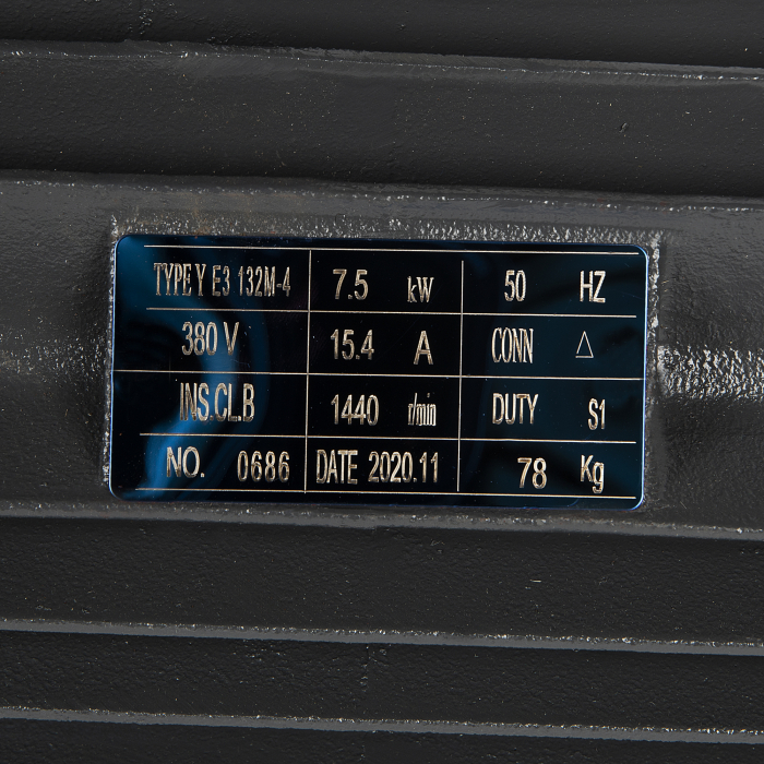 Motor 7.5KW 380V pentru GF-2017 cu bobinaj cupru [3]