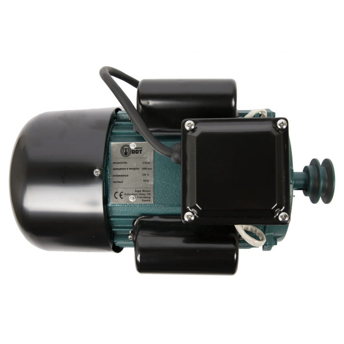 Motor electric monofazat, DDT, 4000 W, 3000 rpm, 2 condensatori, corp fonta [3]