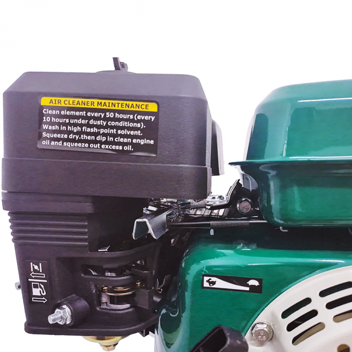 Motor pe benzina DDT Profesional 7.5 Cp, 4 timpi, 200 CC, 3.6 L Rezervor, Fulie dubla inclusa, 40 mm [9]