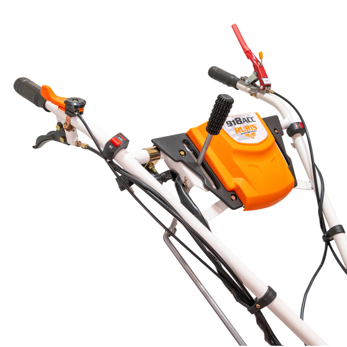 Motosapatoare ruris 918acc + roti cauciuc 6.00-12+rarita+plug reversibil rev2+roti metalice 500 [11]