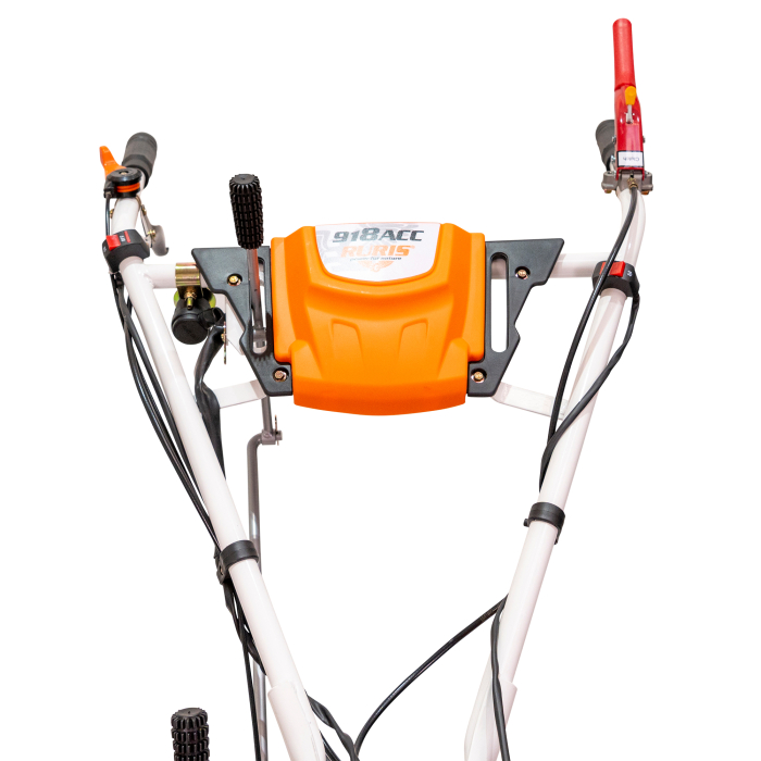 Motosapatoare ruris 918acc + roti cauciuc 6.00-12+rarita+plug reversibil rev2+roti metalice 500 [8]