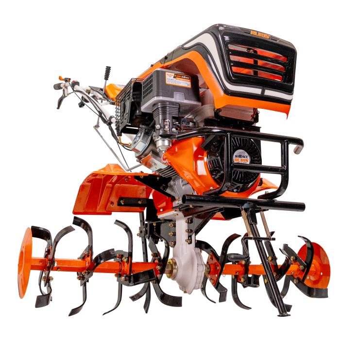 Motosapatoare ruris 918acc + roti cauciuc 6.00-12+rarita+plug reversibil rev2+roti metalice 500 [4]