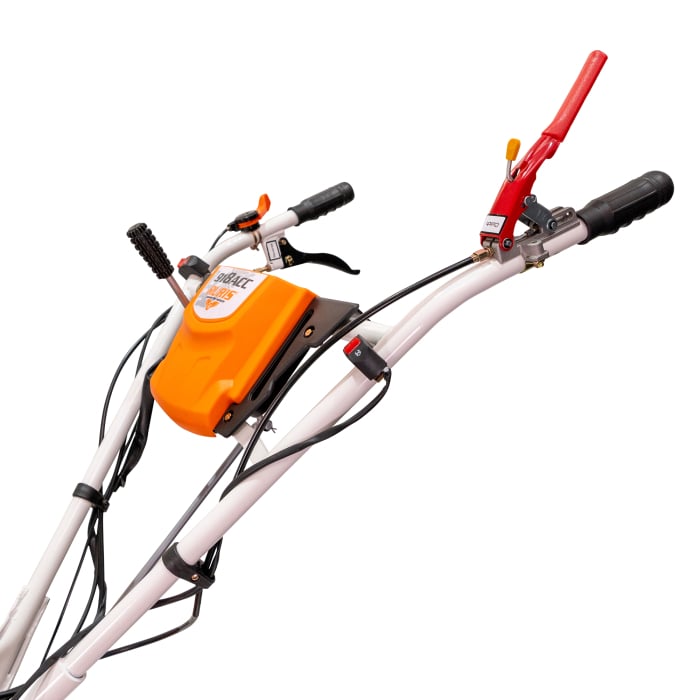 Motosapatoare ruris 918acc + roti cauciuc 6.00-12+rarita+plug reversibil rev2+roti metalice 500 [10]