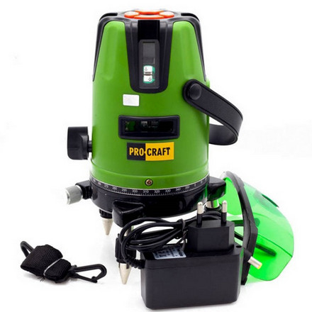 Nivela laser PROCRAFT LE-5D , 3.7 V / 2200 mAh [1]