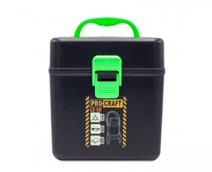 Nivela laser PROCRAFT LE-5D , 3.7 V / 2200 mAh [3]