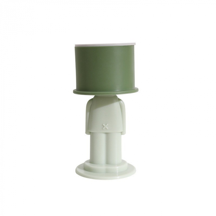 Opritor de Usa, Flippy, din Silicon, Model Magicial, cu Prindere de Perete, Anti-Coliziune, 4x 8.5 cm, Verde [6]