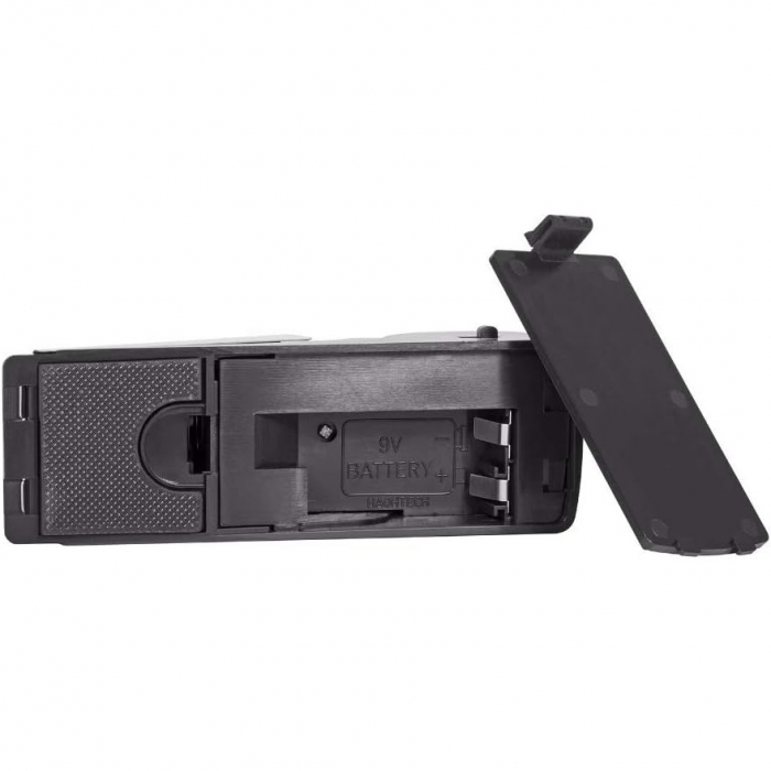 Opritor pentru Usa cu Alarma, Flippy, 120DB, cu Baterii, cu 3 Trepte de Sensibilitate, Antialunecare, Buton ON-OFF, 14x4.5x4 cm, Negru [8]
