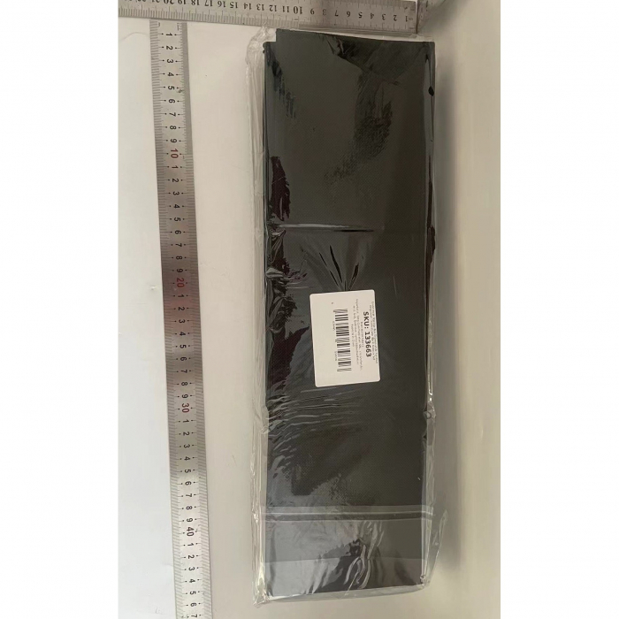 Organizator pentru Sertar, Flippy, 3 Marimi, pentru Lenjerie, Tricouri, Sosete, 6 Piese, Pliabil, Stivuibil, din Tesatura, Negru [4]