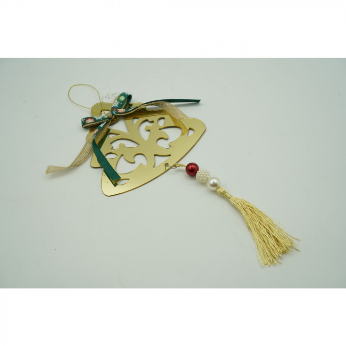 Ornament brad, Flippy, Brad, Auriu, Lucios, 15*28CM, Acril, Interior/ Exterior [5]