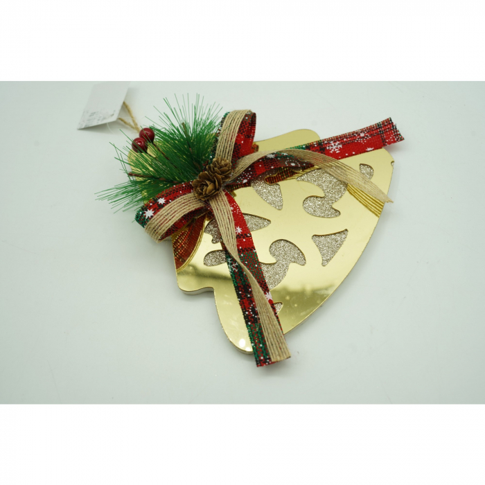 Ornament brad, Flippy, Brad, Auriu, Lucios, 16*17CM, Acril, Interior/ Exterior [5]