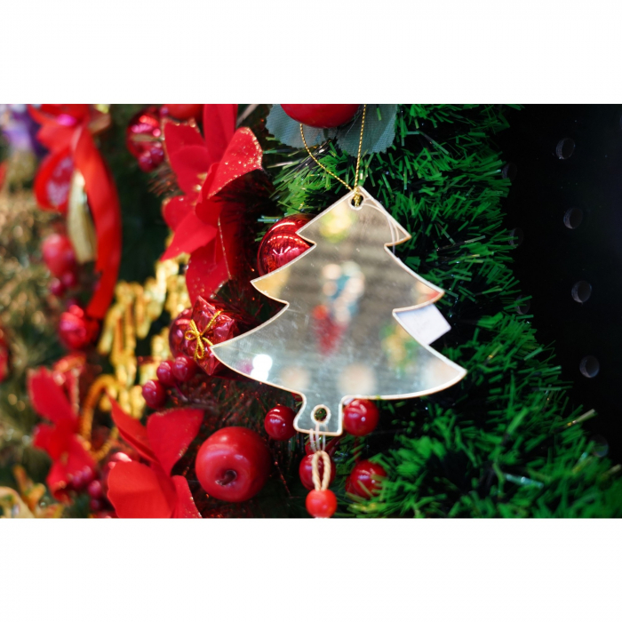 Ornament brad, Flippy, Brad, Auriu, Lucios, 8*25CM, Acril, Interior/ Exterior [2]