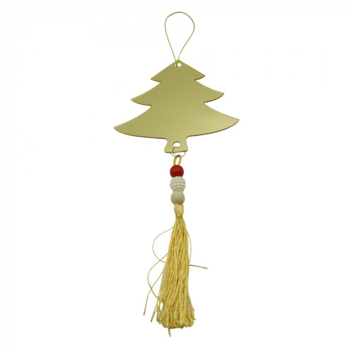 Ornament brad, Flippy, Brad, Auriu, Lucios, 8*25CM, Acril, Interior/ Exterior [1]