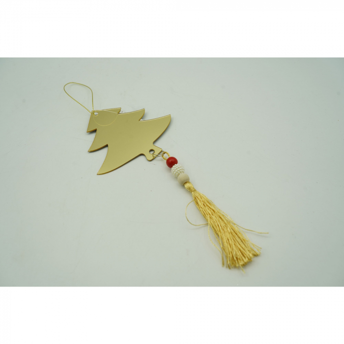 Ornament brad, Flippy, Brad, Auriu, Lucios, 8*25CM, Acril, Interior/ Exterior [5]