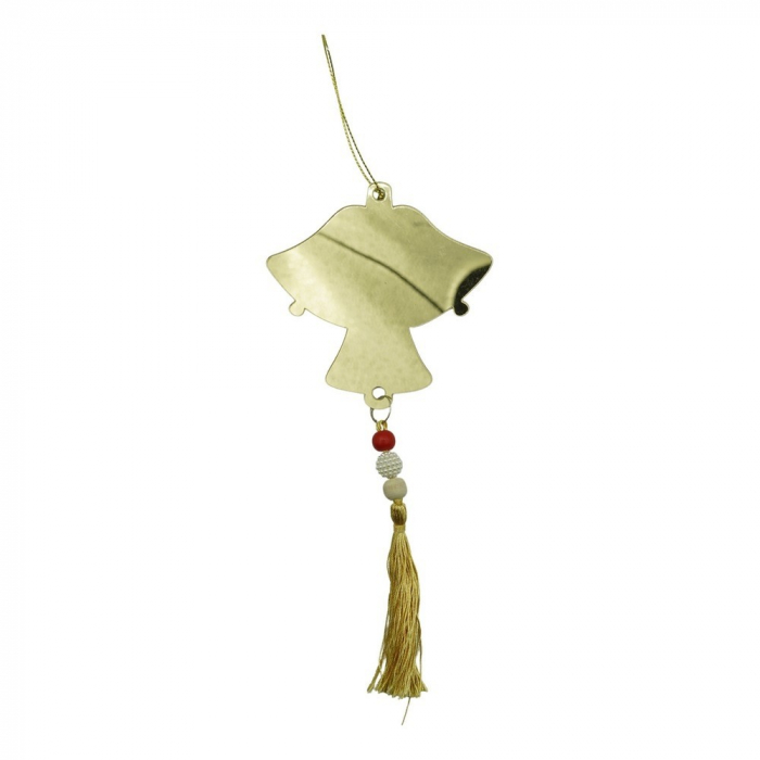 Ornament brad, Flippy, Clopotei, Auriu, Lucios, 10*23CM, Acril, Interior/ Exterior [1]