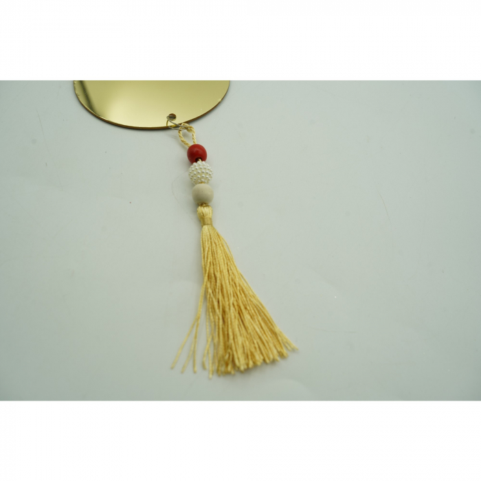 Ornament brad, Flippy, Rotund, Auriu, Lucios, 10*23CM, Acril, Interior/ Exterior [5]