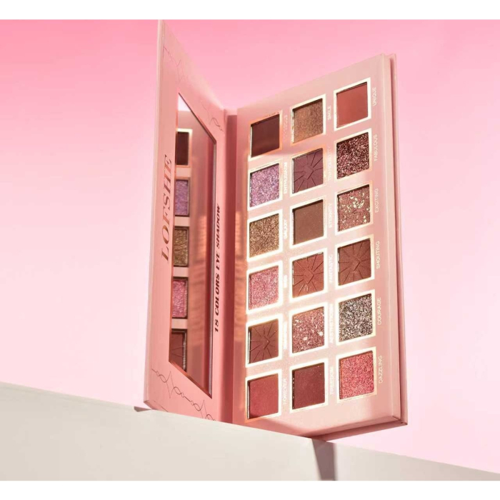 Paleta de Machiaj, Lofshe, 18 Farduri de Pleoape, Mate si Sidefate, Multicolor [7]