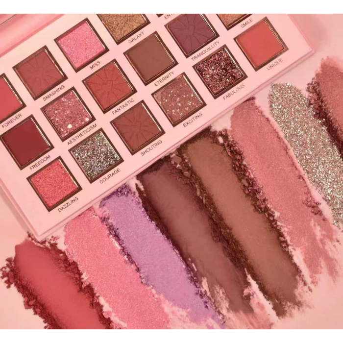 Paleta de Machiaj, Lofshe, 18 Farduri de Pleoape, Mate si Sidefate, Multicolor [4]