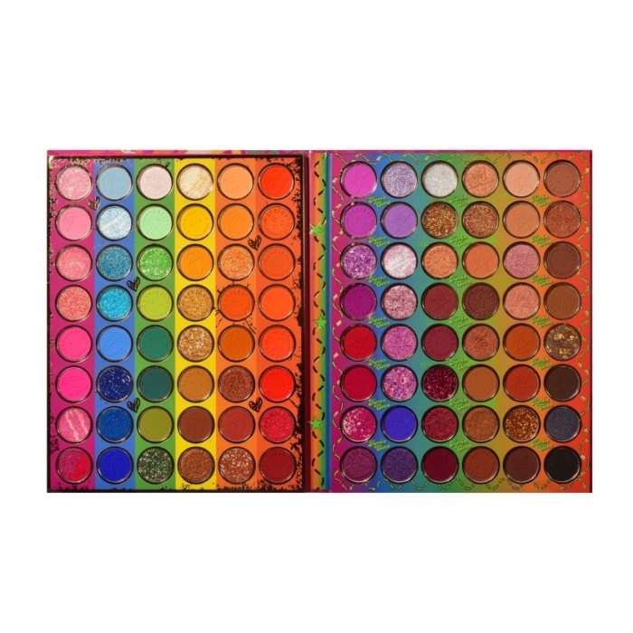 Palete de Machiaj, KEVIN &amp; COCO, Modern Girl, Fard de Pleoape, 96 culori, 18.5 x 24 cm [6]