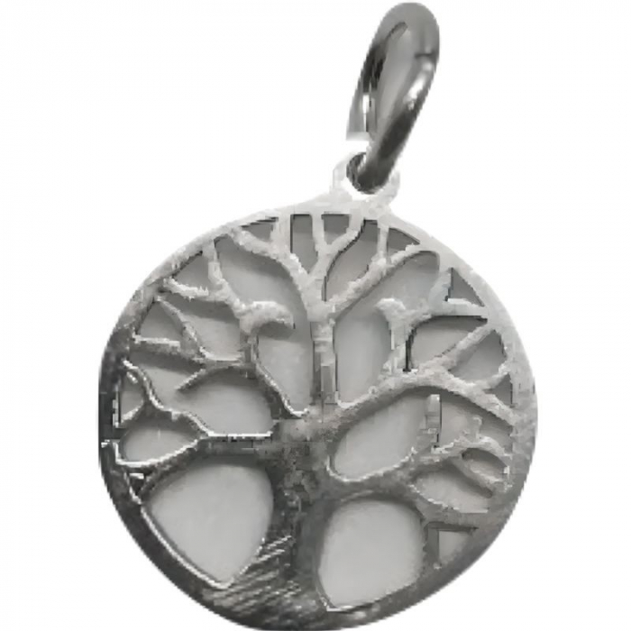 Pandantiv Argint 925 Copacul Vietii in Cerc [3]