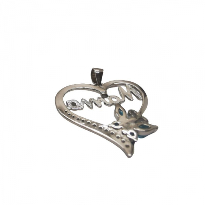 Pandantiv Argint 925 Mama cu Fluture [3]