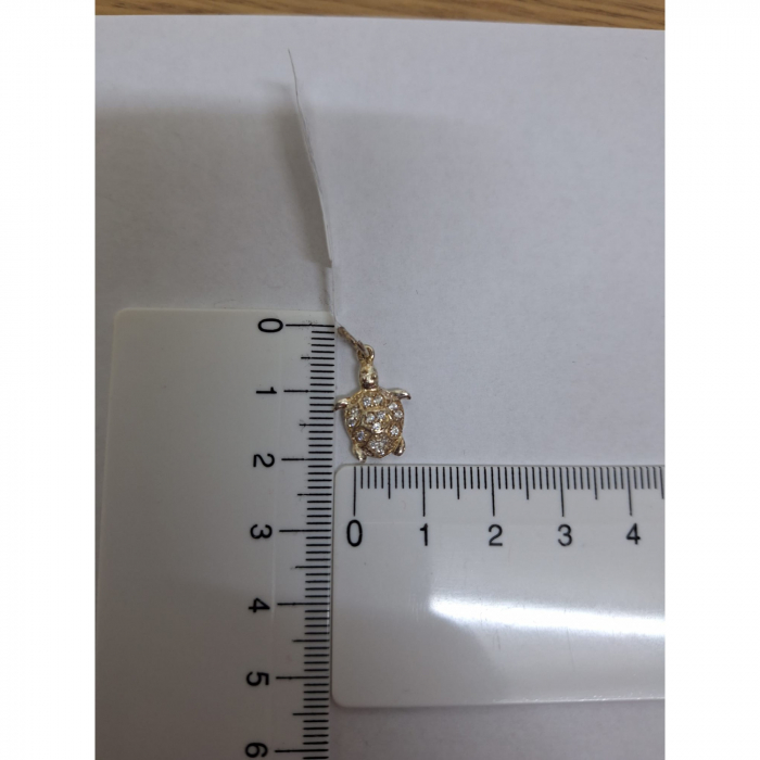 Pandantiv Broasca Testoasa, Argint 925, 2 cm x 1,2 cm [3]