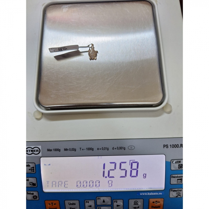 Pandantiv Broasca Testoasa, Argint 925, 2 cm x 1,2 cm [2]