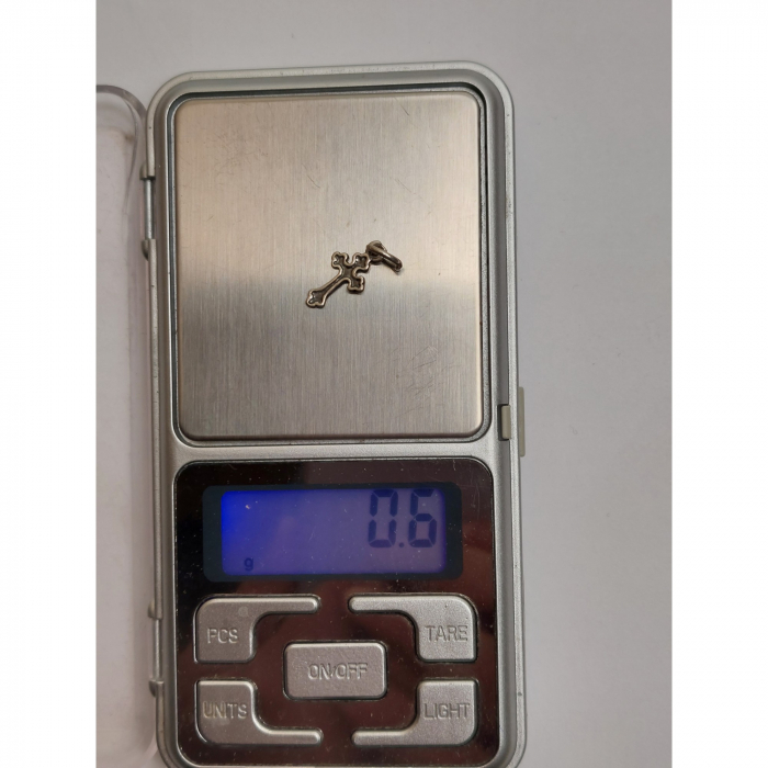 Pandantiv din Argint 925 Cruce botez, Jolie Silver, 0.6g, 1.5 cm x 1 cm [4]