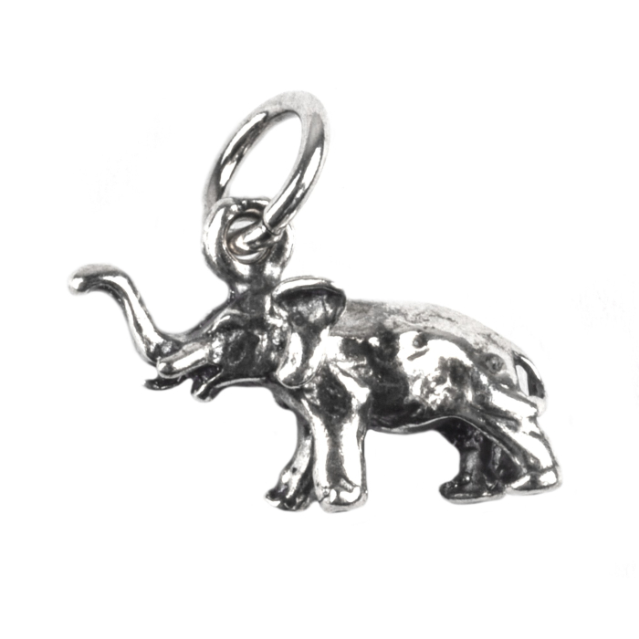 Pandantiv din Argint 925 Elefant patinat [3]