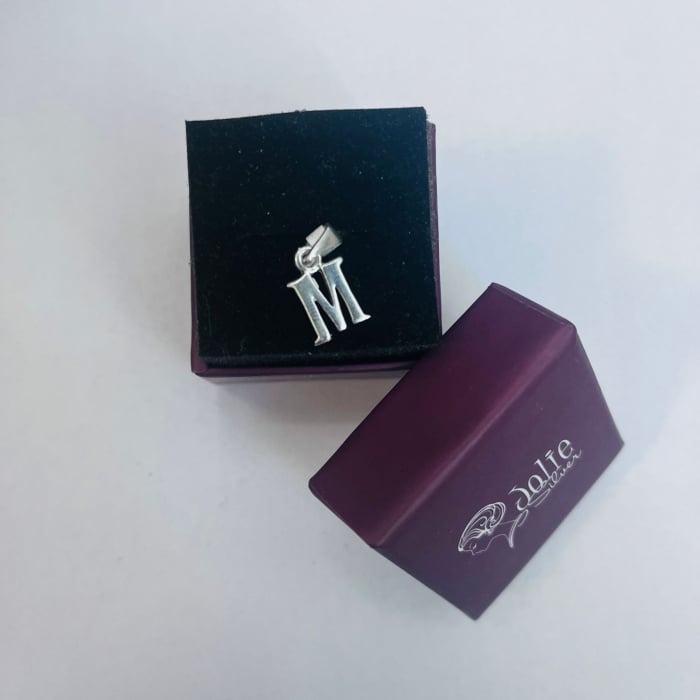 Pandantiv din Argint 925 Jolie Silver, Litera M, 18 x 9 mm, 1.4 g [3]