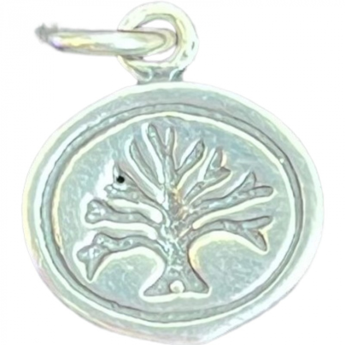 Pandantiv din Argint 925 Jolie Silver, Model Banut cu Pomul Vietii, 18 x 12 mm, 1.6 g [1]