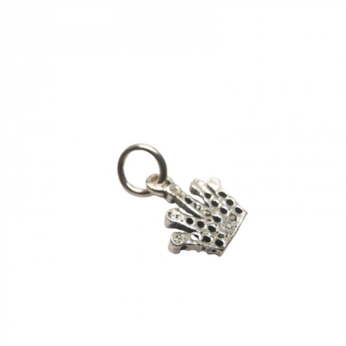 Pandantiv din Argint 925 Jolie Silver, Model Coroana, 15 x 10 mm, 0.9 g [2]