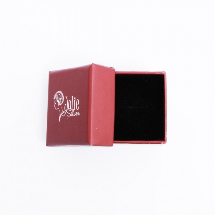 Pandantiv din Argint 925, Jolie Silver, Model Floare Cu Pietre, 0.9 g, 1 x 1 cm, Alb [3]
