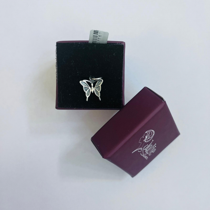 Pandantiv din Argint 925 Jolie Silver, Model Fluture, 17 x 17 mm, 0.9 g [4]
