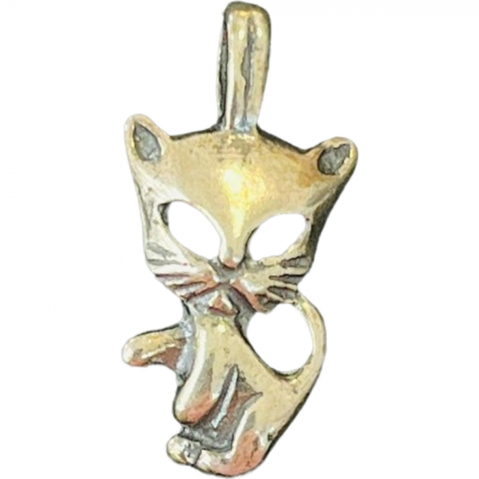 Pandantiv din Argint 925 Jolie Silver, Model Pisica, 20 x 10 mm, 1.3 g [1]