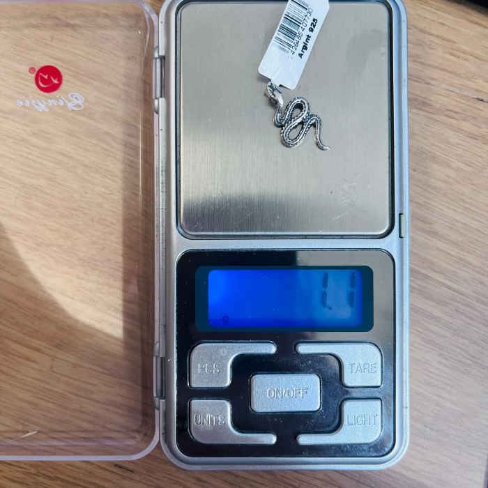 Pandantiv din Argint 925 Jolie Silver, Model Sarpe, 20 x 10 mm, 1.1 g [7]