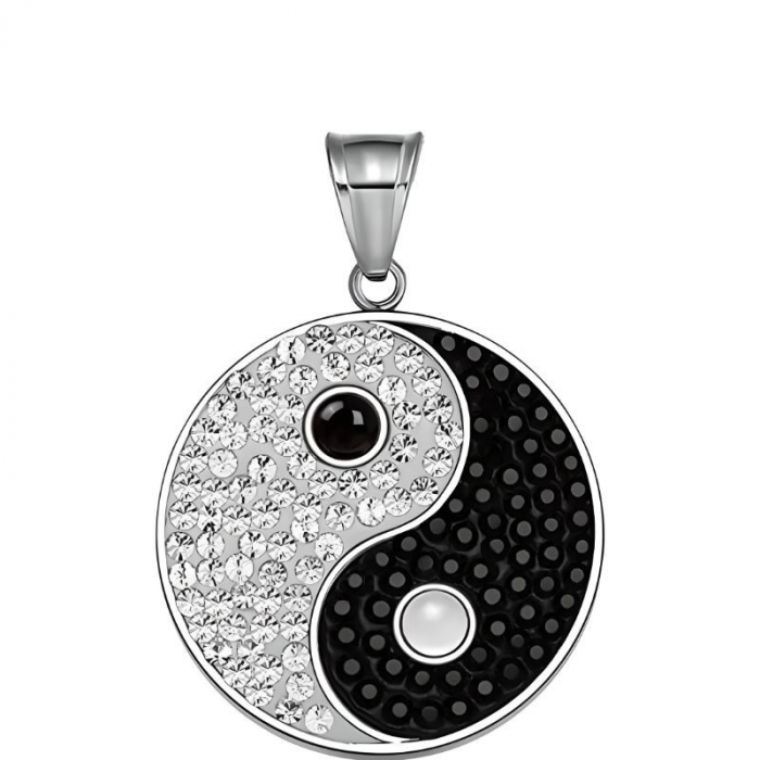 Pandantiv din Argint 925 Jolie Silver, Model Ying si Yang, 11 x 11 mm, 1.2 g [1]