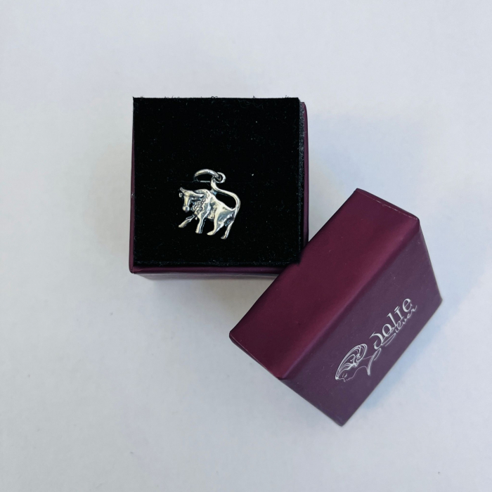 Pandantiv din Argint 925 Jolie Silver, Zodia Taur, 18 x 18 mm, 1 g [8]