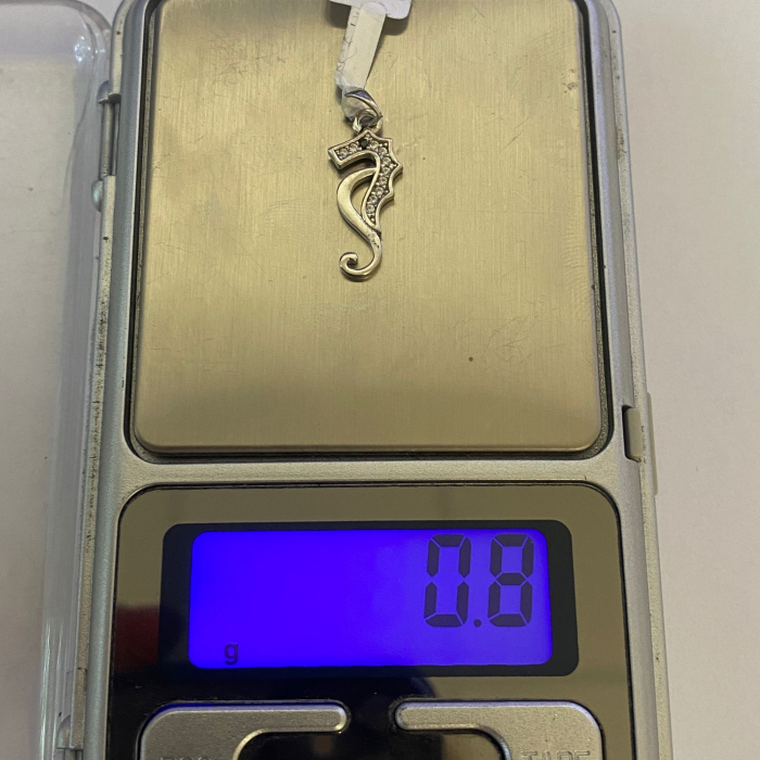 Pandantiv din Argint 925, Model Calut de Mare, Jolie Silver, 0.8 g, 20x9 mm [4]