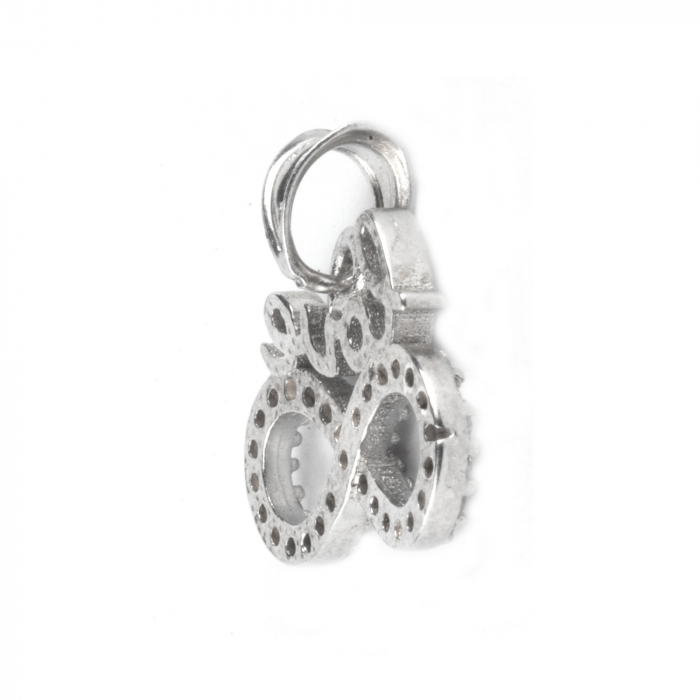 Pandantiv Infinit Love, Argint 925, 1.5 x 1.5 cm [4]