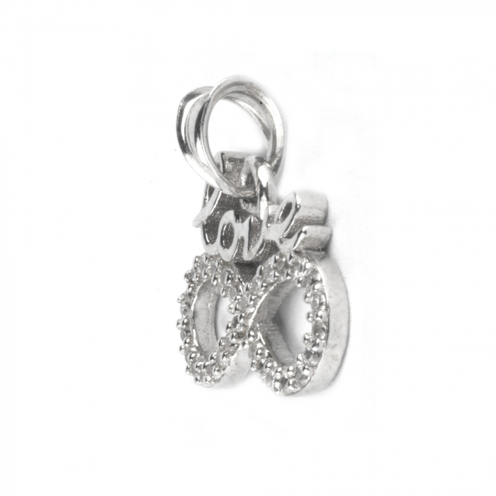 Pandantiv Infinit Love, Argint 925, 1.5 x 1.5 cm [3]